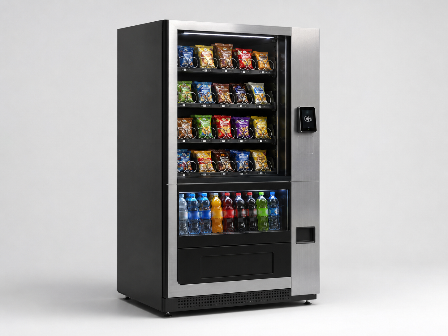 Example AMS Combo snack and drink vending amenity