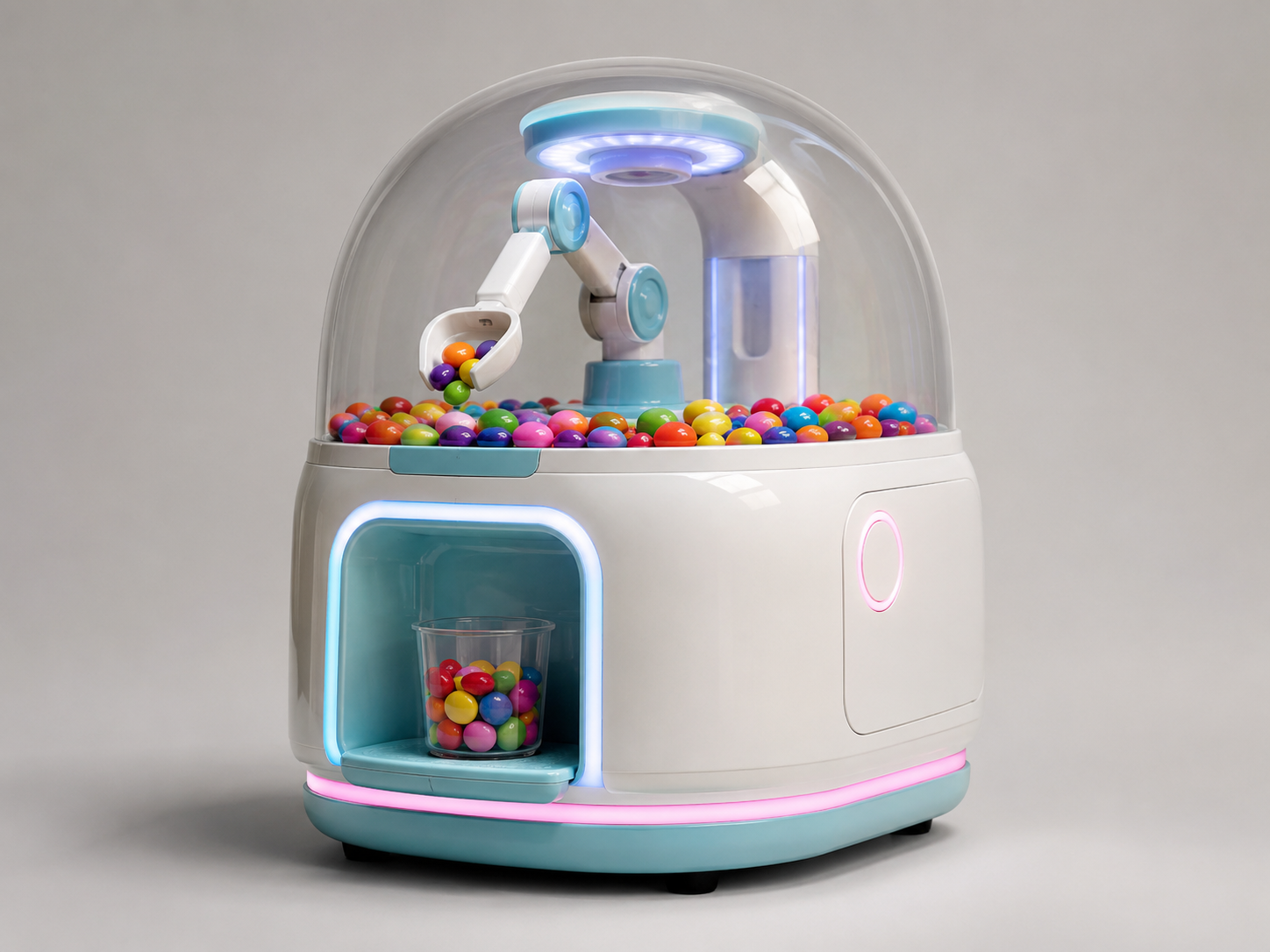 Example Robo Candy specialty vending amenity