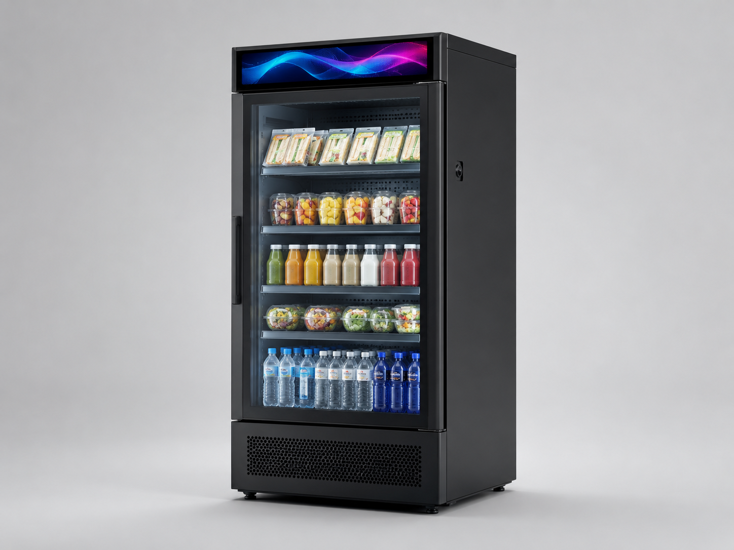 Example SandStar AI smart retail cooler amenity